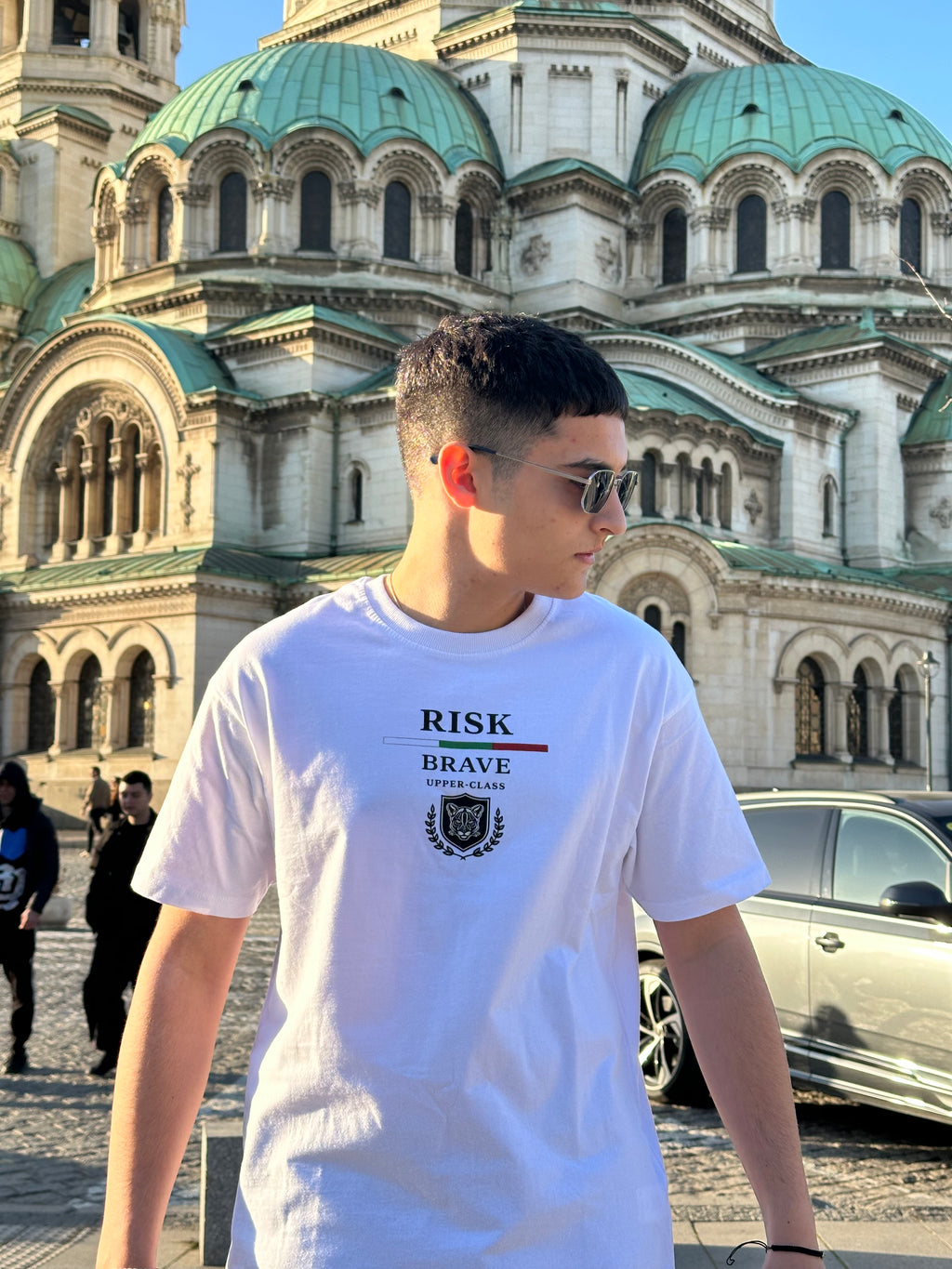 OVERSIZED T-SHIRT “RISK BRAVE”