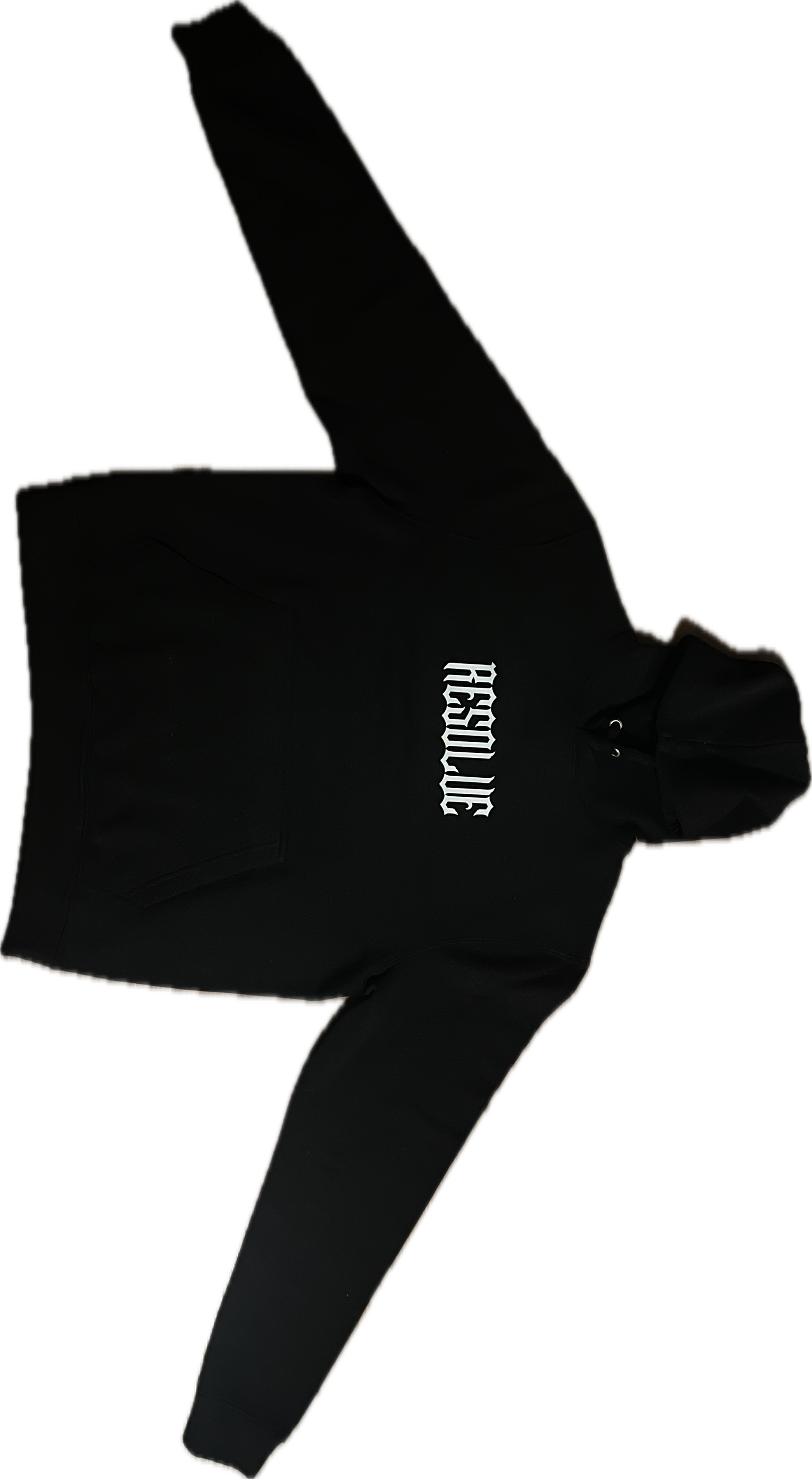 BLACK HOODIE - ,,NO PATH IS IMPOSSIBLE WITH FAITH"