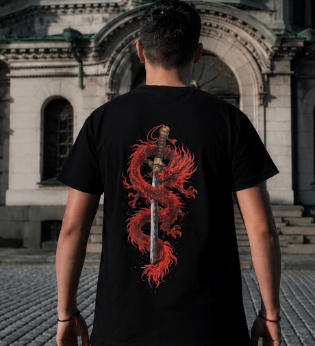 T-SHIRT RЕD DRAGON