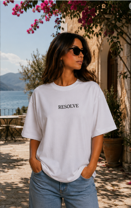 ESSENTIAL WHITE OVERSIZED T-SHIRT