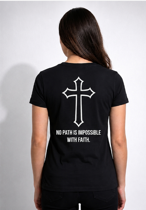 UNISEX BLACK T-SHIRT