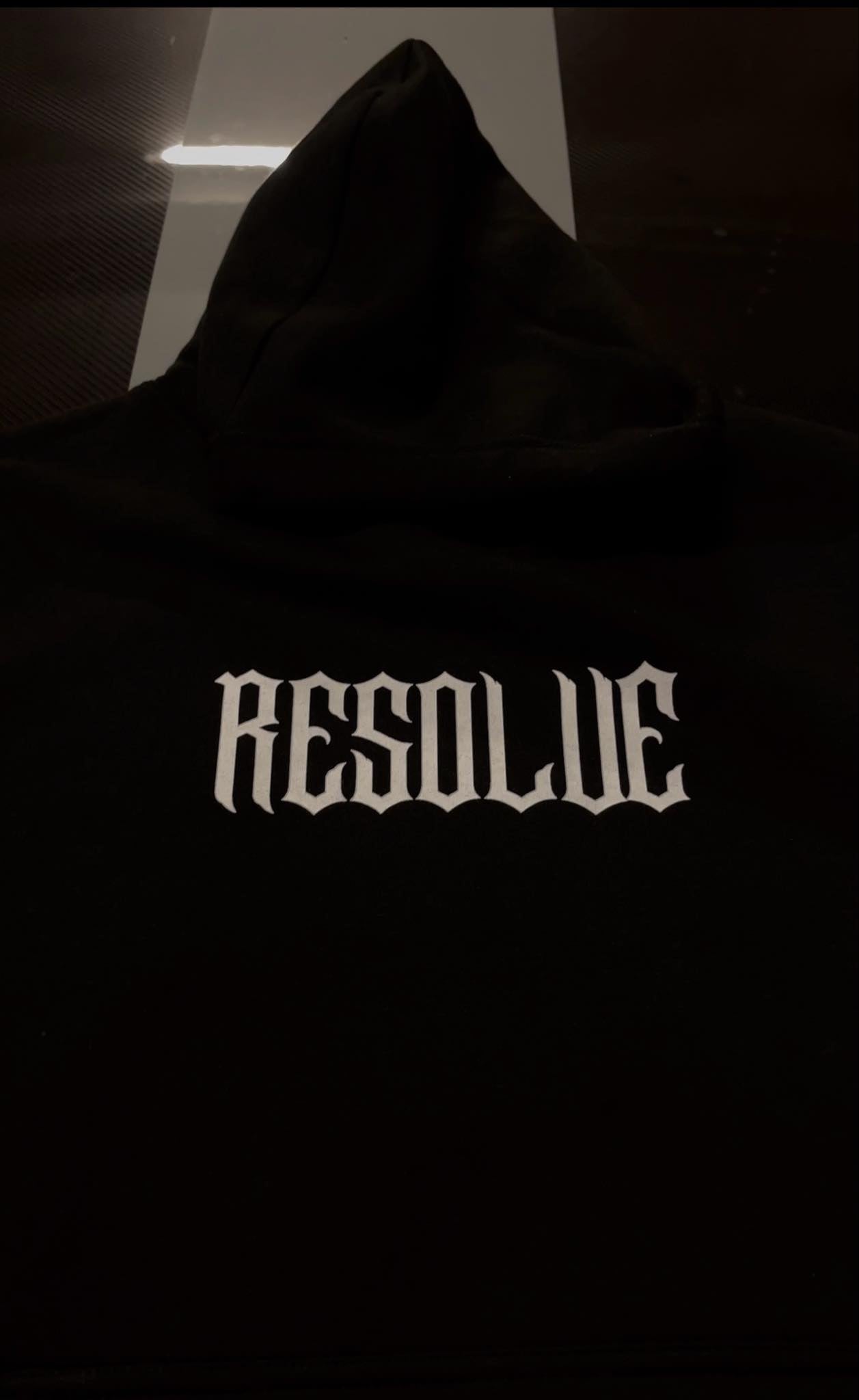BLACK HOODIE - ,,NO PATH IS IMPOSSIBLE WITH FAITH"