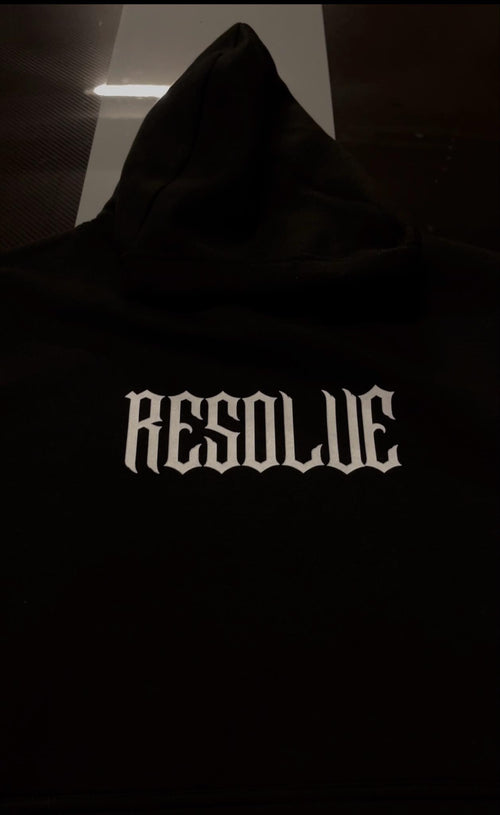 BLACK HOODIE - ,,NO PATH IS IMPOSSIBLE WITH FAITH"